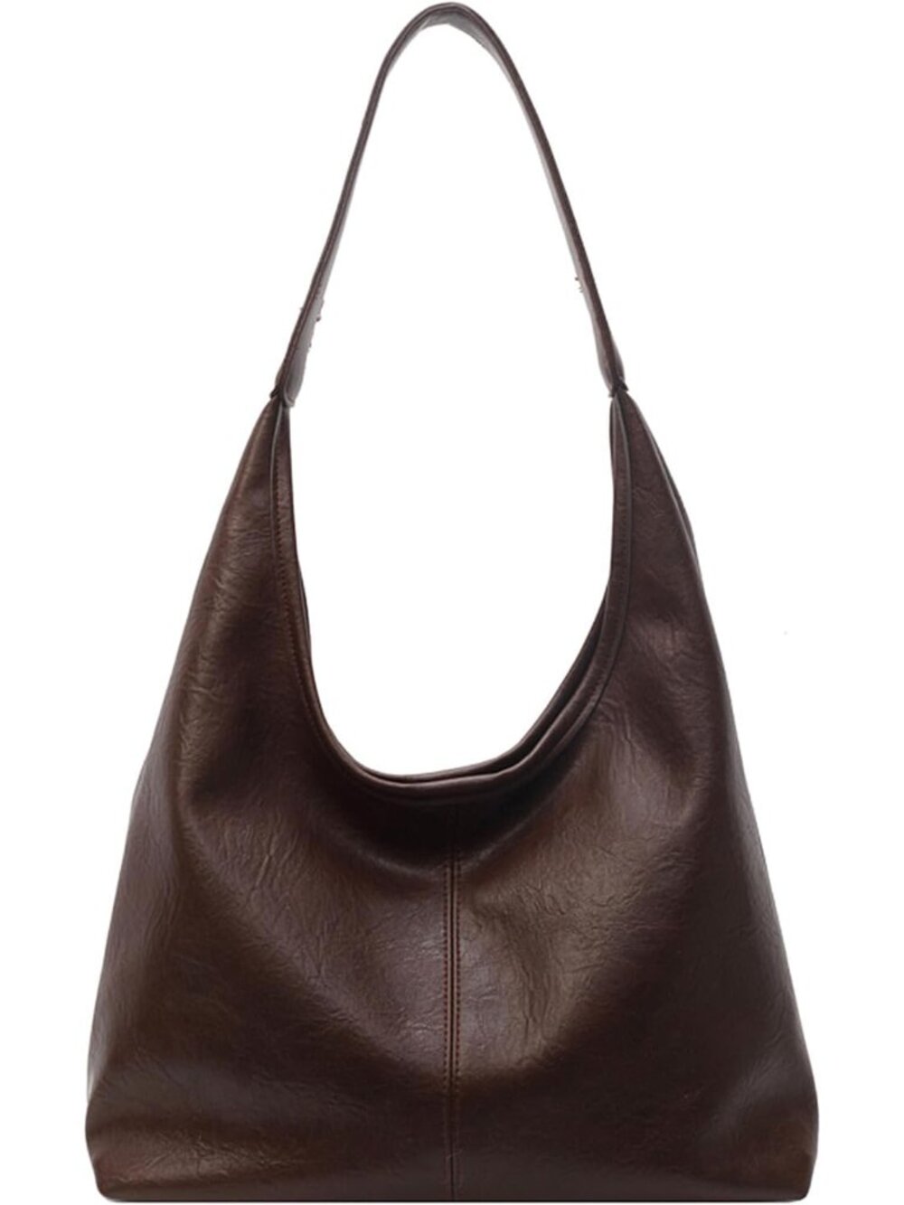 Hobo Bags for Women Slouchy Shoulder Bag Soft Vegan Leather Purse Everyday Handb